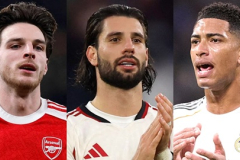 Top 5 tiền vệ xuất sắc nhất thế giới: Bất ngờ vị trí của Declan Rice